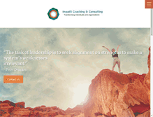 Tablet Screenshot of impaktcoaching.com